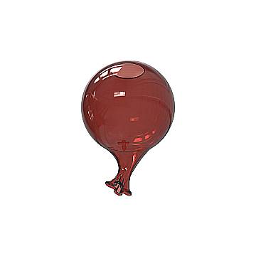 Ideal Lux Lampada da tavolo Clown 1 luce G9 rossa vetro