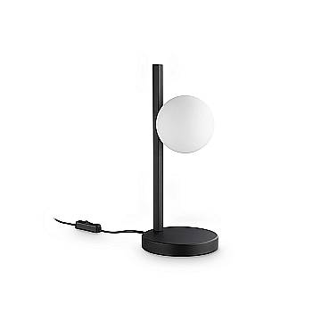 Ideal Lux Lampada da tavolo moderna Binomio 1 luce G9 nero metallo vetro Ideal Lux Lampada da tavolo moderna Binomio 1 luce G9 nero metallo vetro