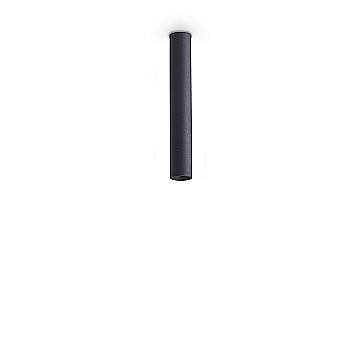Ideal Lux Plafoniera moderna Look 1 luce LED integrato nero vetro metallo Ideal Lux Plafoniera moderna Look 1 luce LED integrato nero vetro metallo