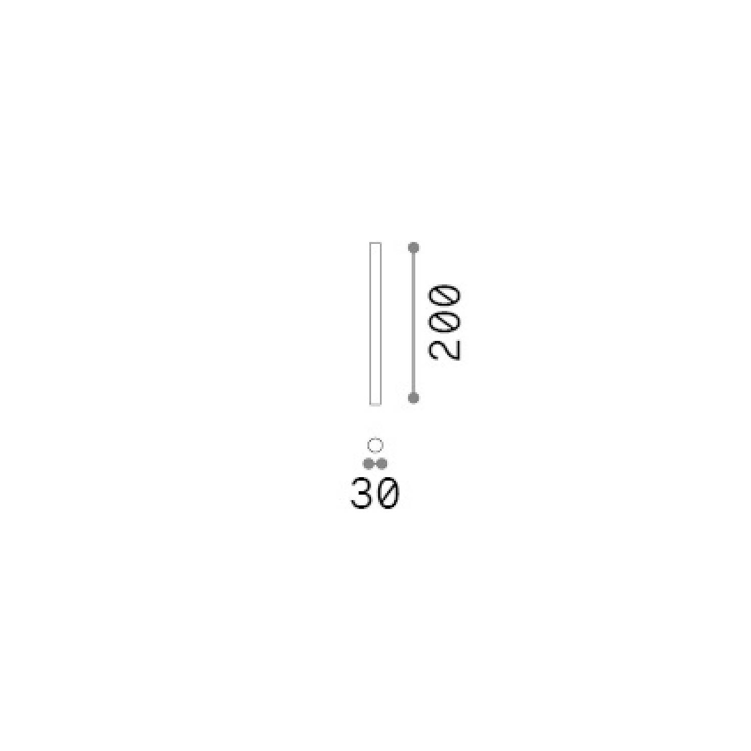 Plafoniera Look 1 Luce Led Integrato Nero 353319