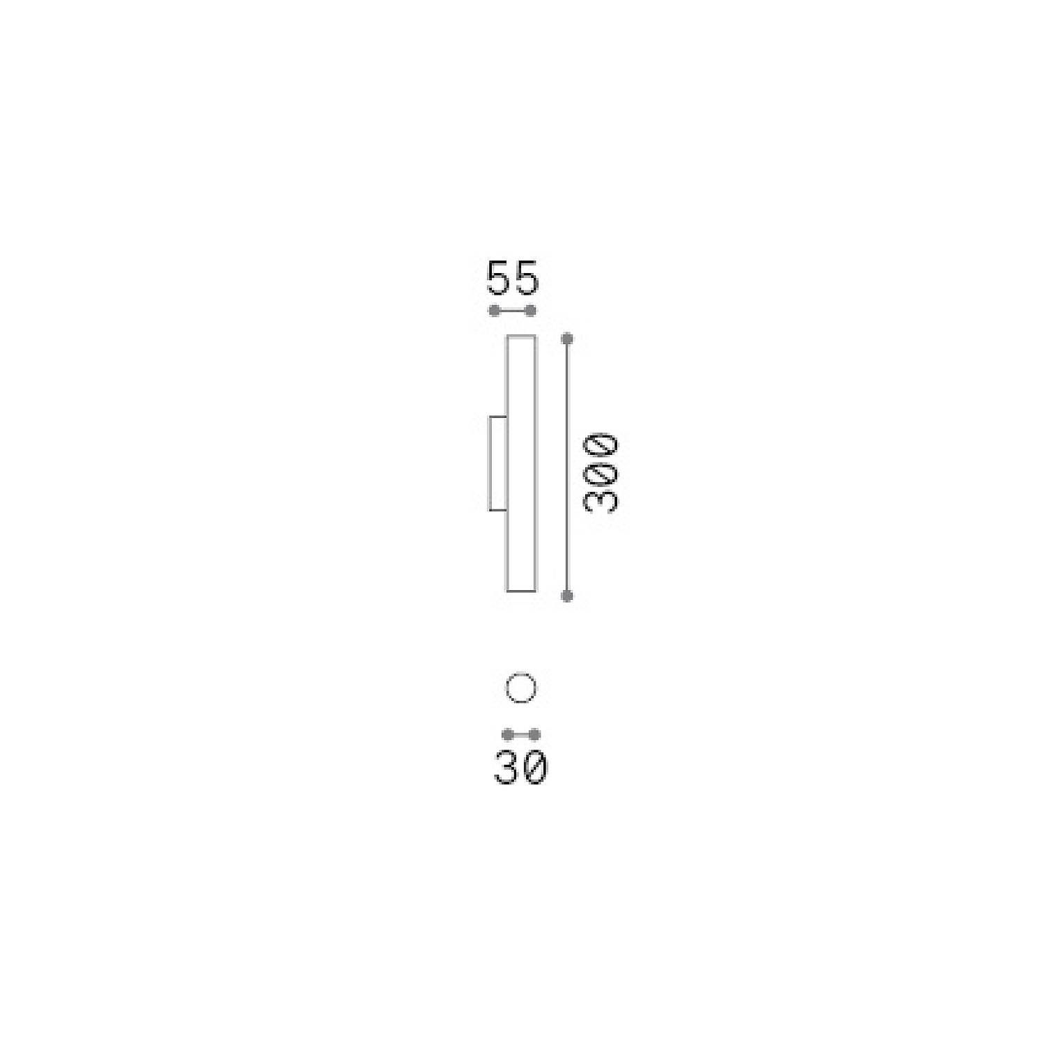 Applique Look 2 Luci Led Ottone 353340