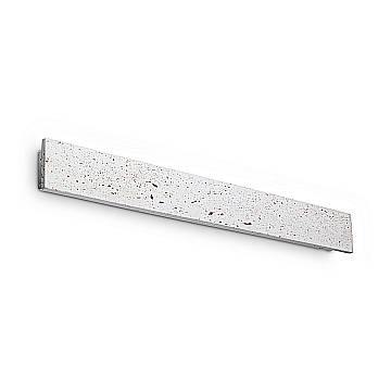 Ideal Lux applique moderna Zig Zag 1 luce LED integrato cemento policarbonato