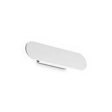 Ideal Lux Applique moderna Zig Zag 1 luce LED integrato bianco metallo