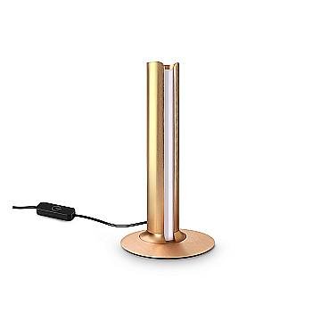 Ideal Lux Lampada da tavolo moderna DORICA 1 luce LED integrato rame metallo