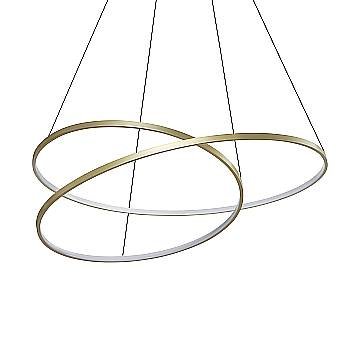 Ideal Lux Sospensione OZ 1 luce LED integrato ottone metallo Ideal Lux Sospensione OZ 1 luce LED integrato ottone metallo