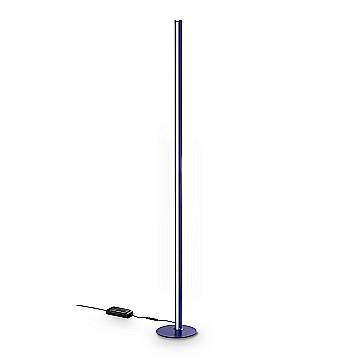 Ideal Lux Lampada da terra DORICA 1 luce LED integrato blu metallo