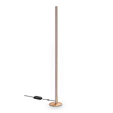 Ideal Lux Lampada da terra Dorica 1 luce LED integrato rame metallo