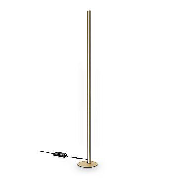 Ideal Lux Lampada da terra moderna Dorica 1 luce LED integrato ottone metallo