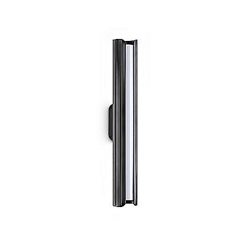 Ideal Lux Applique moderna Dorica 1 luce LED integrato nero metallo