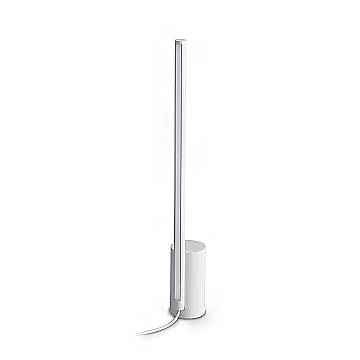 Ideal Lux Lampada da tavolo Essence 1 luce LED integrato bianca metallo vetro Ideal Lux Lampada da tavolo Essence 1 luce LED integrato bianca metallo vetro