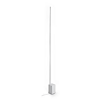 Ideal Lux Lampada da terra moderna Essence 1 luce LED integrato bianca metallo vetro Ideal Lux Lampada da terra moderna Essence 1 luce LED integrato bianca metallo vetro