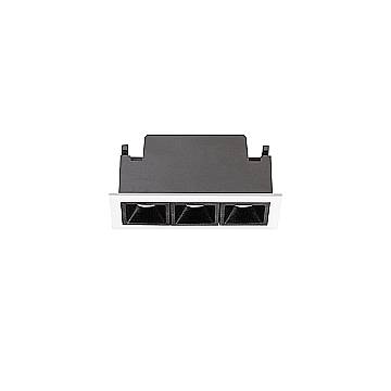Faretto Ad Incasso Lika 1 Luce Led Integrato Nero 8W Ip20