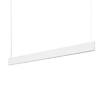 Ideal Lux Sospensione Steel 1 luce LED integrato bianco alluminio