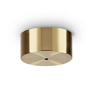 Ideal Lux Rosone 1 luce ottone Mapa alluminio vetro
