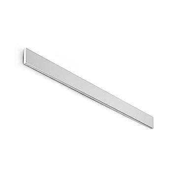 Ideal Lux Applique Moderna Steel 1 luce LED integrato bianco alluminio