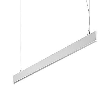 Ideal Lux Sospensione Moderna Serie Steel 1 luce LED integrato bianco alluminio