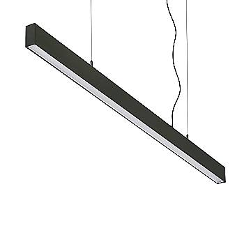 Ideal Lux Sospensione Moderna OFFICE 1 luce LED integrato nero metallo Ideal Lux Sospensione Moderna OFFICE 1 luce LED integrato nero metallo