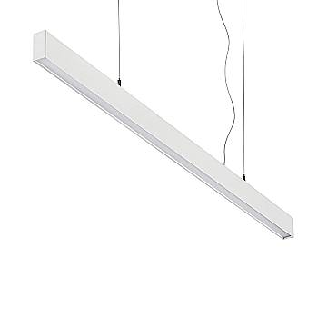 Ideal Lux Sospensione Collezione OFFICE 1 luce LED integrato bianco alluminio Ideal Lux Sospensione Collezione OFFICE 1 luce LED integrato bianco alluminio