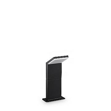 Ideal Lux Lampada da terra Style 1 luce LED integrato IP54 nero alluminio