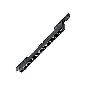 Ideal Lux Faretto moderno Deva 1 luce LED integrato nero alluminio Ideal Lux Faretto moderno Deva 1 luce LED integrato nero alluminio