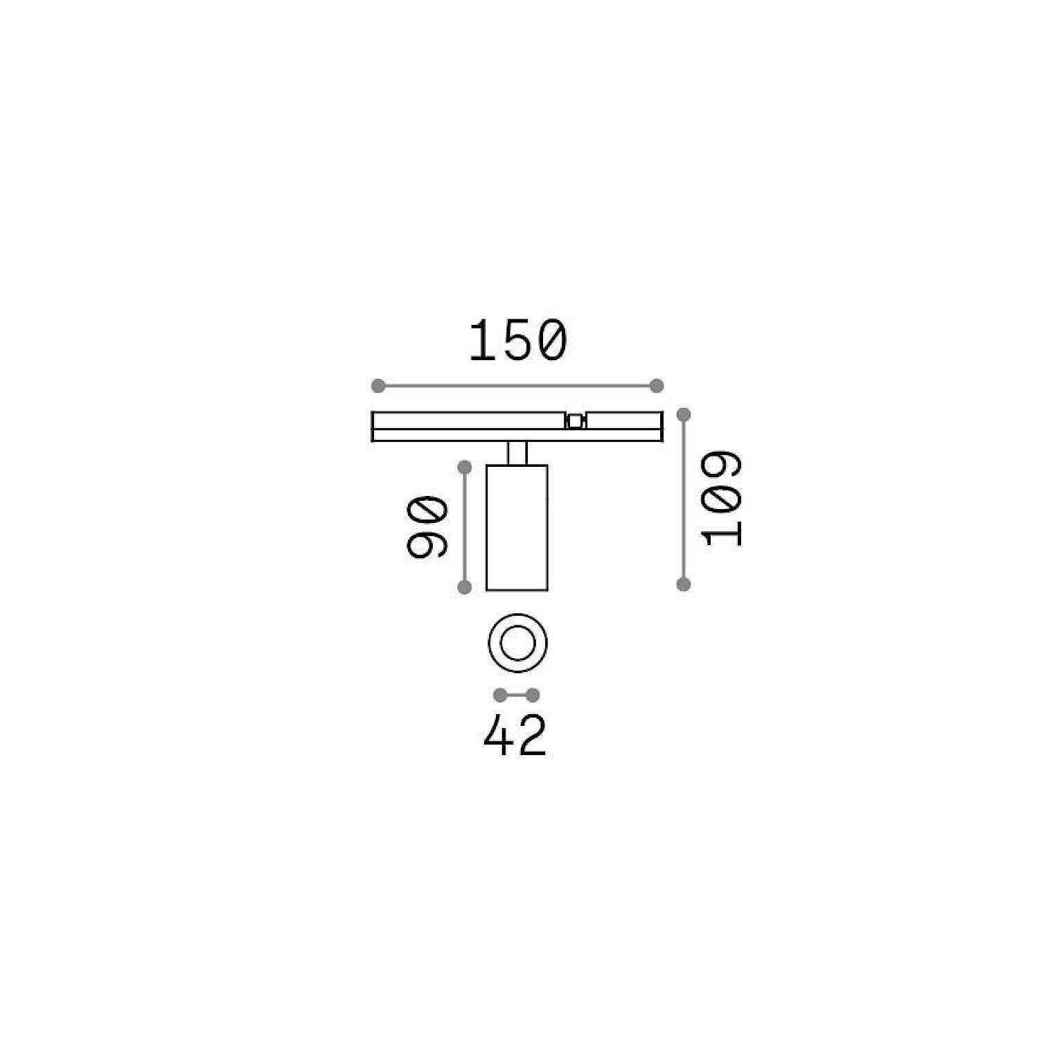 Stick_Spot_Single_07W_3000K_Bianco 369983
