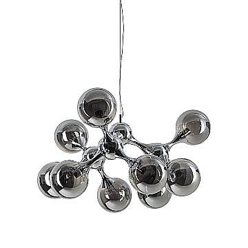 Ideal Lux Sospensione Moderna NODI 9 luci E14 dimmerabile cromo metallo vetro Ideal Lux Sospensione Moderna NODI 9 luci E14 dimmerabile cromo metallo vetro