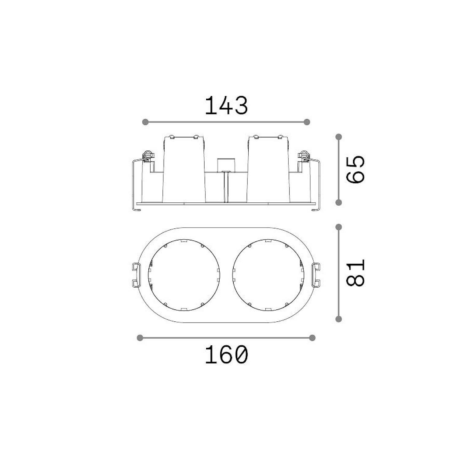 Faretto Beyond Led 10W Nero 3000K Ip20 370026