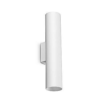 Ideal Lux Applique moderna Look 2 luci GU10 bianco alluminio vetro Ideal Lux Applique moderna Look 2 luci GU10 bianco alluminio vetro