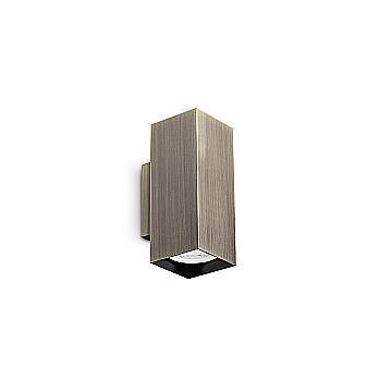 Ideal Lux Applique moderna Look 2 luci GU10 brunito alluminio vetro Ideal Lux Applique moderna Look 2 luci GU10 brunito alluminio vetro