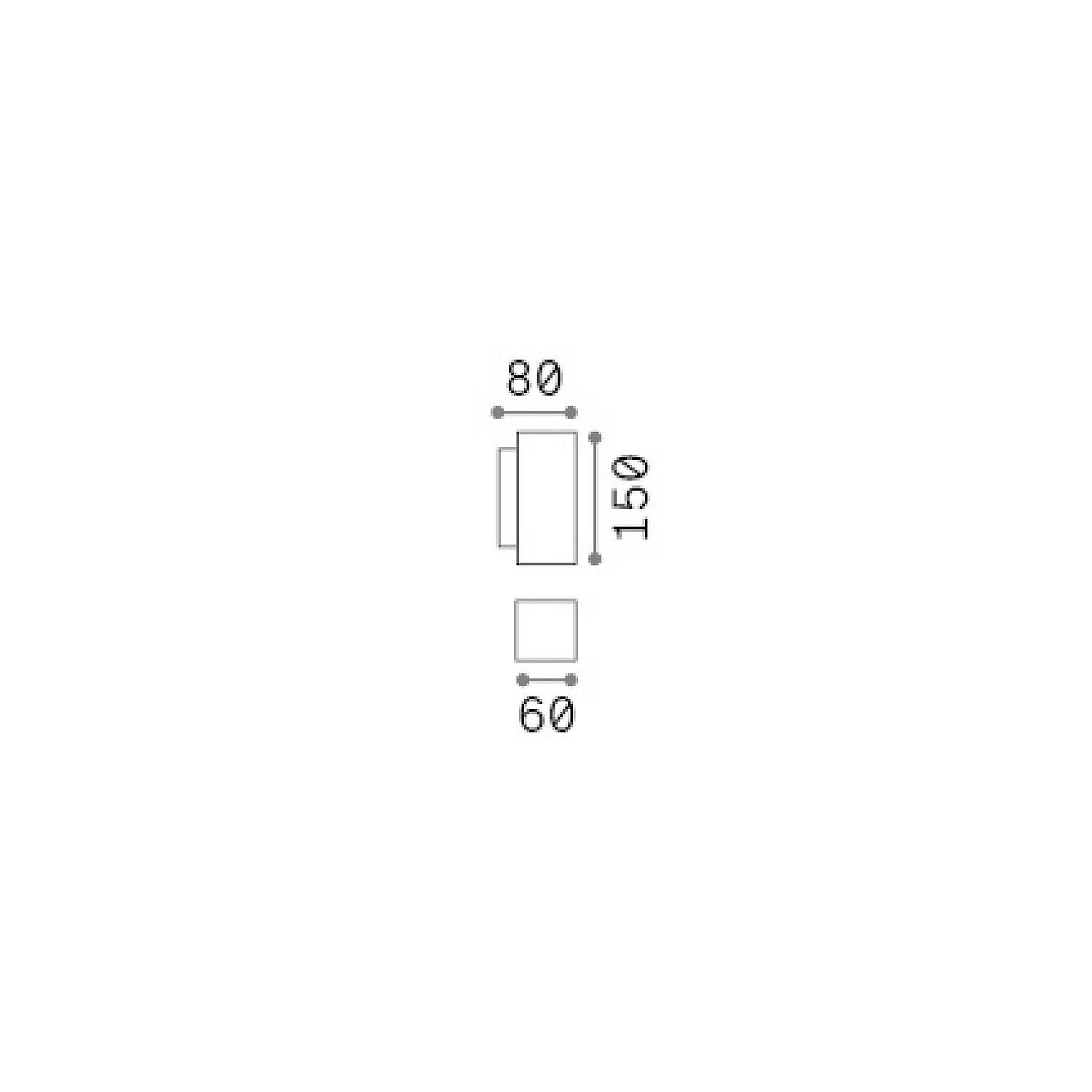 Applique Look 2 Luci Gu10 Brunita 370231