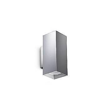 Ideal Lux Applique Moderna Look 2 Luci GU10 Cromo Alluminio Vetro Ideal Lux Applique Moderna Look 2 Luci GU10 Cromo Alluminio Vetro