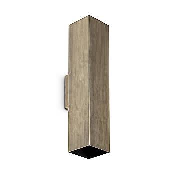 Ideal Lux Applique moderna Look 2 luci GU10 brunito alluminio vetro Ideal Lux Applique moderna Look 2 luci GU10 brunito alluminio vetro