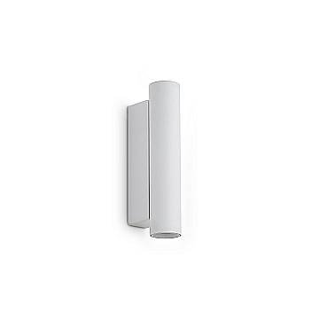 Ideal Lux Applique moderna Look 2 luci LED integrato bianco vetro metallo Ideal Lux Applique moderna Look 2 luci LED integrato bianco vetro metallo