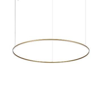 Ideal Lux Sospensione Moderna ORACLE 1 luce LED integrato ottone alluminio