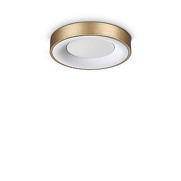 Ideal Lux Plafoniera Moderna Serie PLANET 1 luce LED integrato ottone metallo Ideal Lux Plafoniera Moderna Serie PLANET 1 luce LED integrato ottone metallo