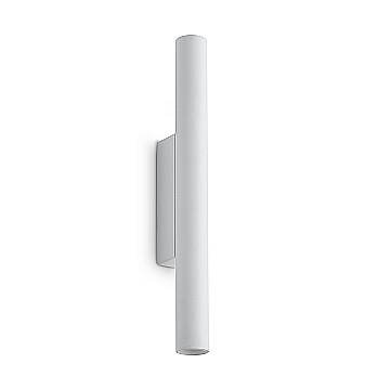 Ideal Lux Applique moderna Look 2 luci LED integrato bianco vetro metallo Ideal Lux Applique moderna Look 2 luci LED integrato bianco vetro metallo