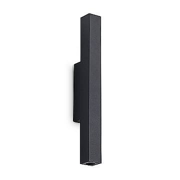 Ideal Lux Applique moderna Look 2 luci LED integrato nero vetro metallo Ideal Lux Applique moderna Look 2 luci LED integrato nero vetro metallo