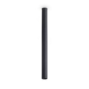 Ideal Lux Plafoniera moderna Look 1 luce LED integrato nero vetro metallo Ideal Lux Plafoniera moderna Look 1 luce LED integrato nero vetro metallo