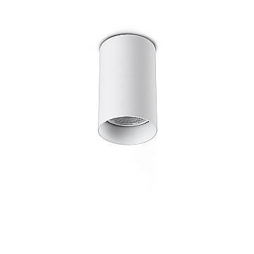 Ideal Lux Plafoniera moderna Look 1 luce GU10 bianca alluminio vetro Ideal Lux Plafoniera moderna Look 1 luce GU10 bianca alluminio vetro