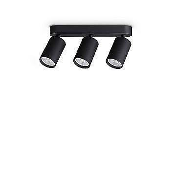 Ideal Lux Plafoniera moderna DYNAMITE 3 luci GU10 nero metallo Ideal Lux Plafoniera moderna DYNAMITE 3 luci GU10 nero metallo
