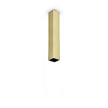 Ideal Lux Plafoniera Look 1 luce GU10 ottone alluminio vetro Ideal Lux Plafoniera Look 1 luce GU10 ottone alluminio vetro