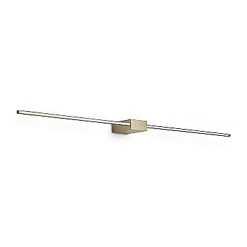 Ideal Lux Lampada da parete moderna Essence 1 luce LED integrato ottone metallo Ideal Lux Lampada da parete moderna Essence 1 luce LED integrato ottone metallo