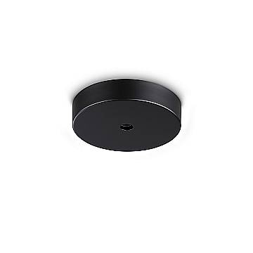 Ideal Lux Rosone 1 luce Nero Alluminio Vetro Mapa