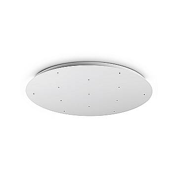 Ideal Lux rosone LED Drop SP13 bianco 1 luce alluminio vetro