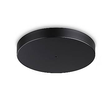 Ideal Lux Plafoniera moderna Mapa 1 luce nero alluminio vetro
