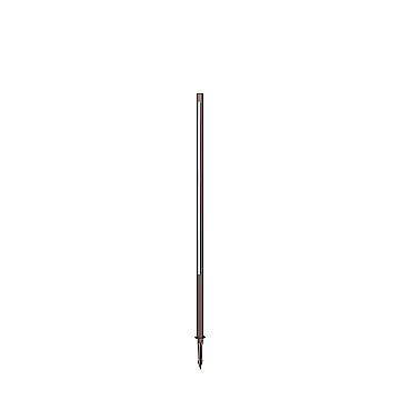 Ideal Lux Lampada da terra Jedi 1 luce LED integrato IP65 coffee metallo