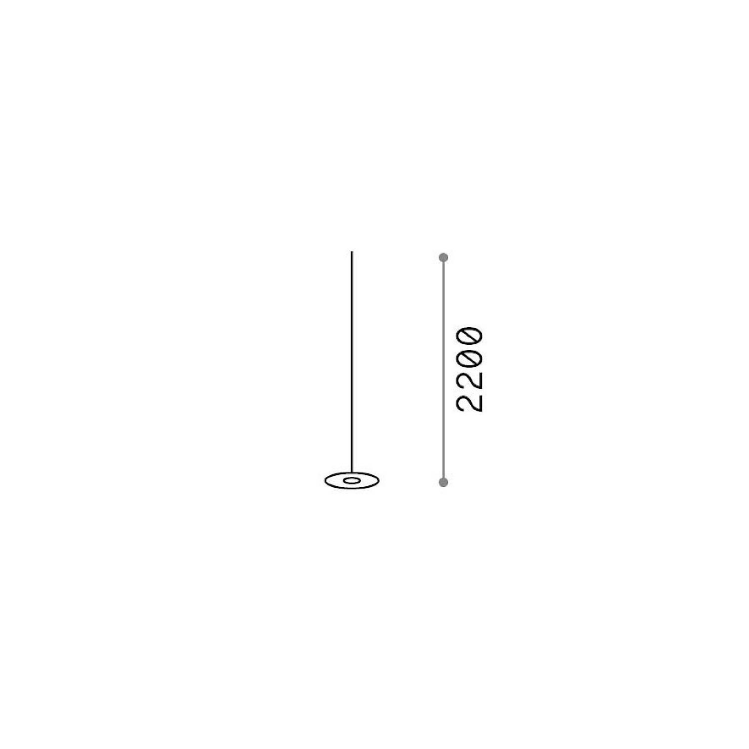 Lampada A Sospensione Mapa 1 Luce Led Alluminio E Vetro 372686