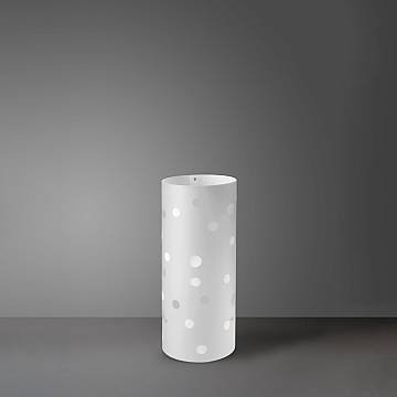 Lampada Da Scrivania-Ufficio Moderna Pois Polilux ® Bianco 1 Luce E27
