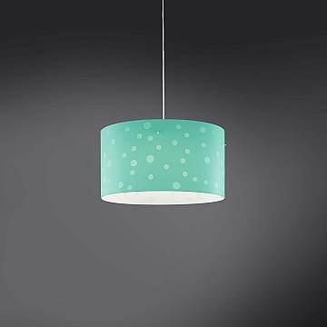 Lampadario Moderno Pois Polilux ® Verde Pastello 3 Luci E27
