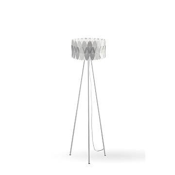 Piantana Moderna Amanda Polilux ® Argento E Metallo 1 Luce E27 Piantana Moderna Amanda Polilux ® Argento E Metallo 1 Luce E27